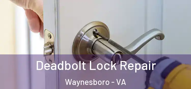 Deadbolt Lock Repair Waynesboro - VA