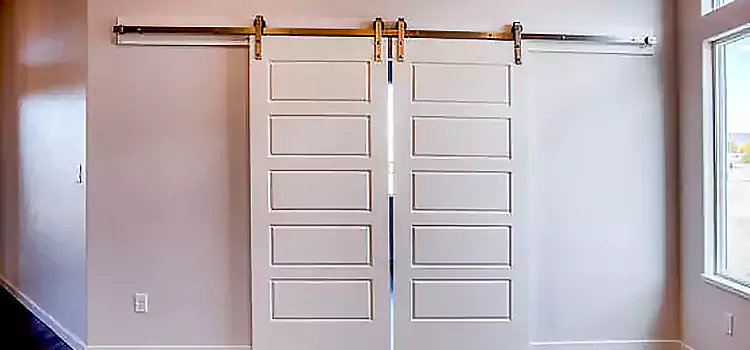 Glass Barn Door with Installation Hardware Kit Waynesboro